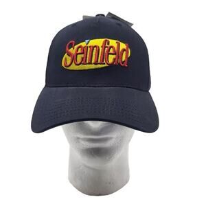 Officially Licensed Seinfeld Adjustable Snapback Hat Black New With Tags TV Show